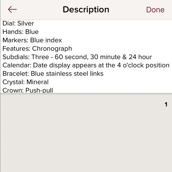 Michael Kors Bradshaw Ocean Blue Watch - Picture 6 of 7